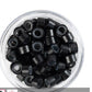 Beads Micro Links Soft Silicone Lined Beads 250pcs