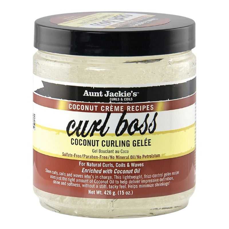AUNT JACKIE'S Curl Boss Coconut Curling Gelee (15oz) Hair Care Products
