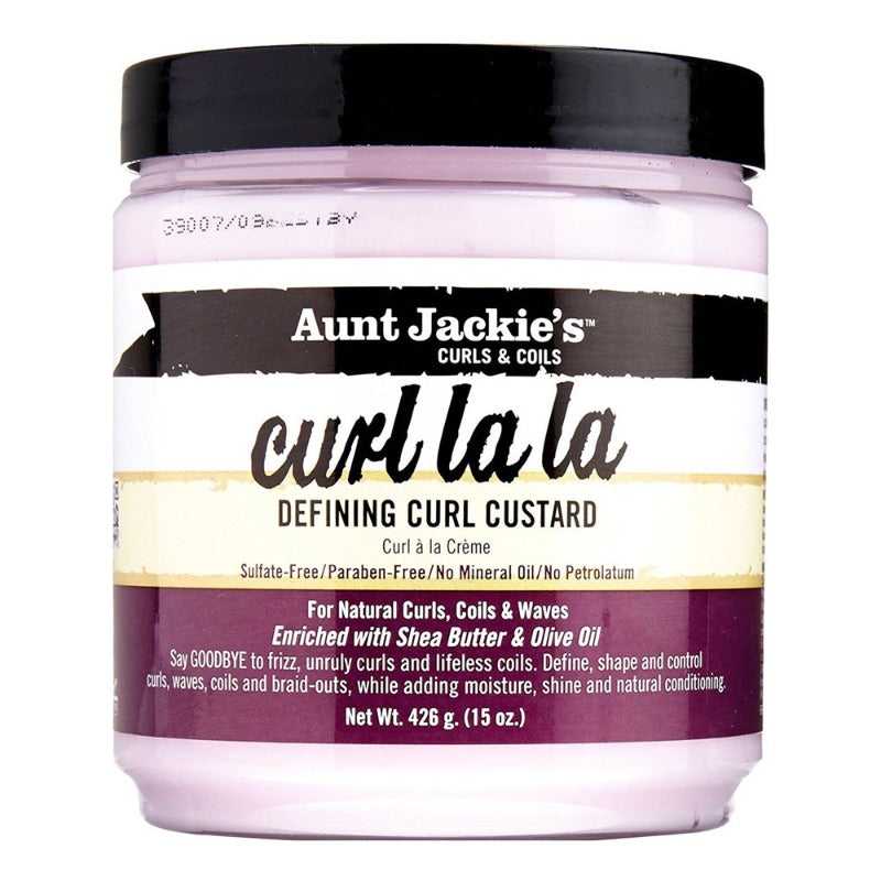 AUNT JACKIE'S Curl La La Defining Curl Custard Cream (15oz) Hair Care Products