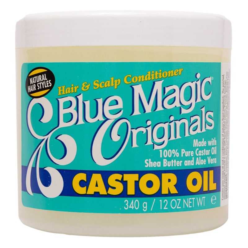 BLUE MAGIC Castor Oil Hair & Scalp Conditioner (12oz) Hair Care Products