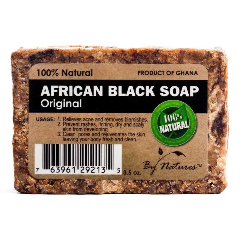 BY NATURES African Black Soap (3.5oz)
