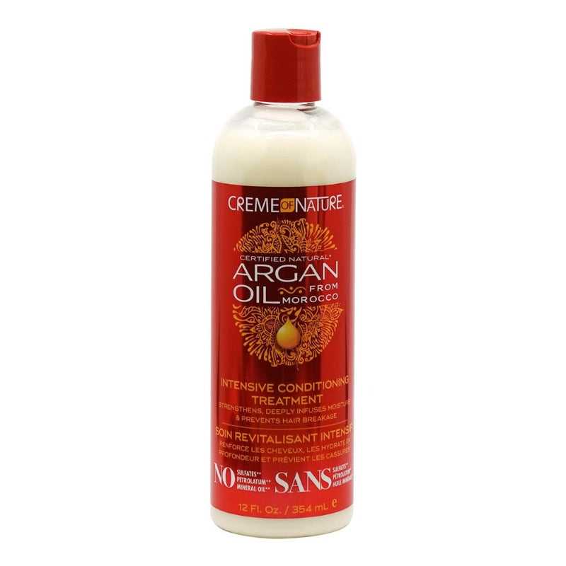 CREME OF NATURE Argan Oil Intensive Conditioning Treatment (12oz) Hair Care Products