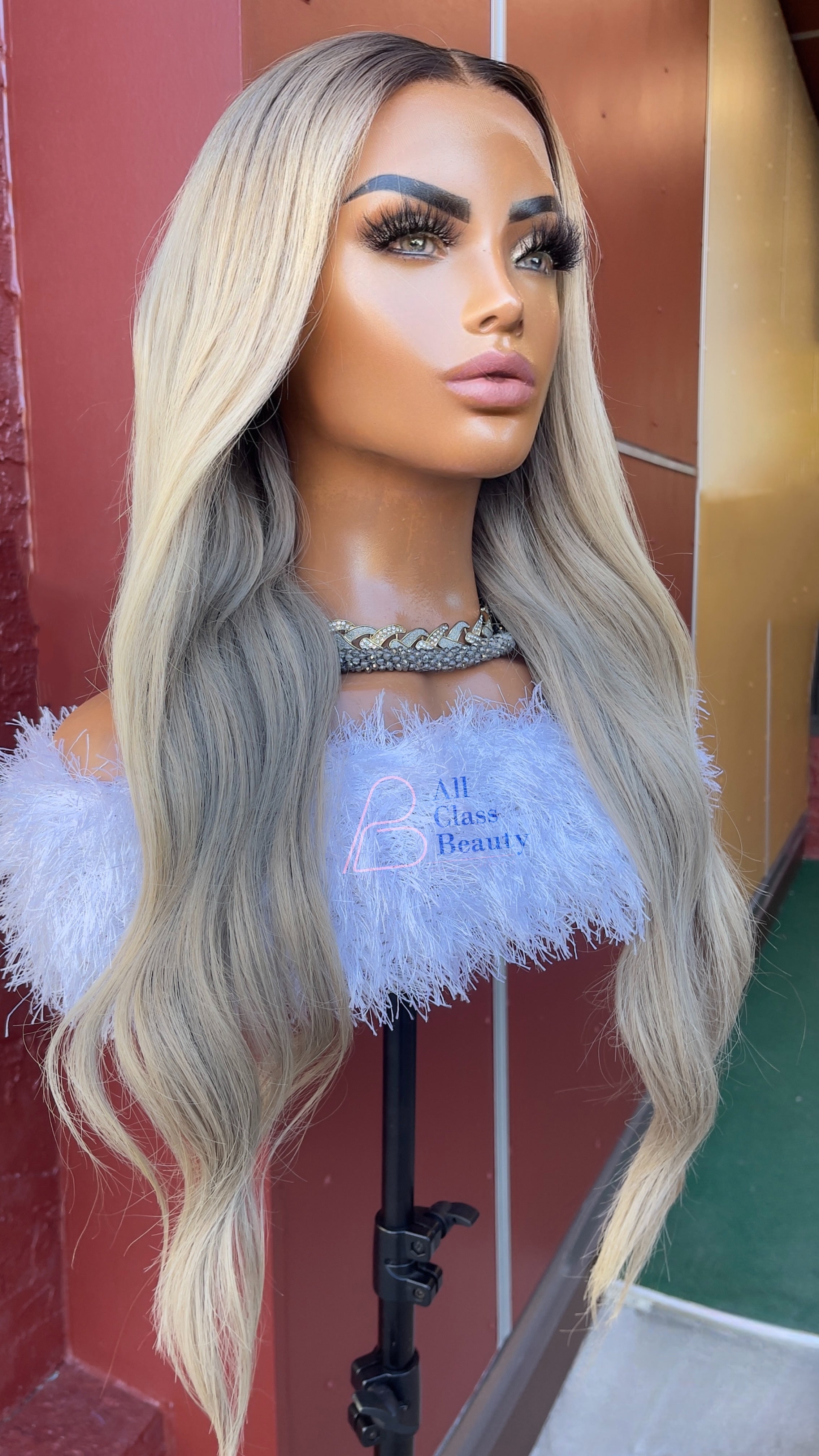 Blonde Glueless Wig