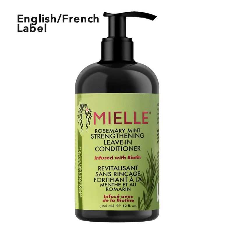 MIELLE Rosemary Mint Strengthening Leave In Conditioner (12oz) Hair Care Products