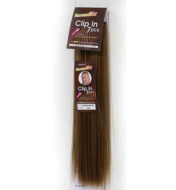 SYNTHETIC 7PCS CLIP IN