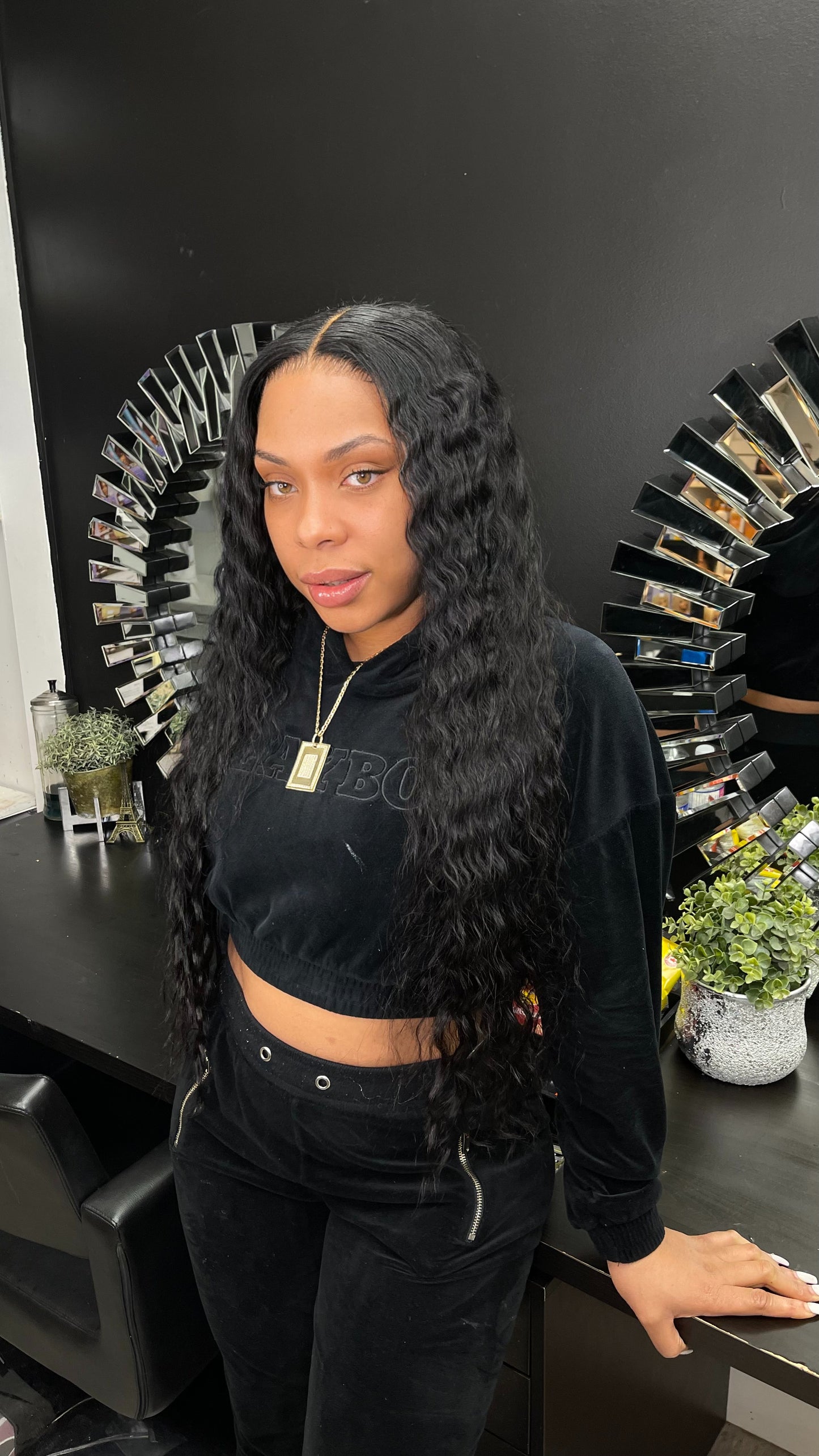 swell wave lace closure wig