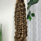 boho braids 100% real human hair bulk.