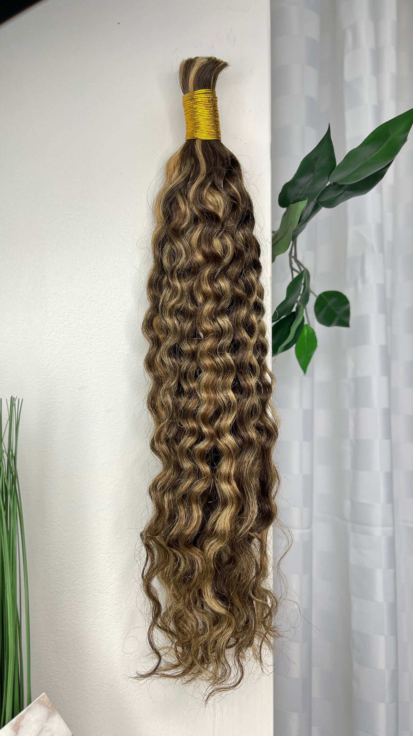 boho braids 100% real human hair bulk.