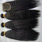 10A Grade Kinky Straight Bundles 100% Human Virgin Hair unprocessed