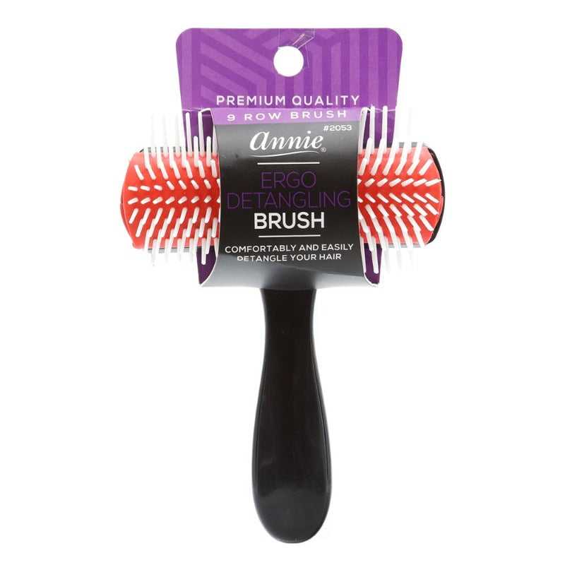 ANNIE 9 Rows Ergo Detangling Brush Hair Care Products