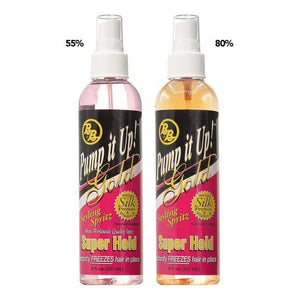 BRONNER BROTHERS Pump It Up Spritz [Gold] (8oz) Hair Care Products