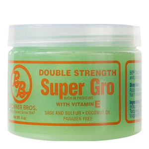 BRONNER BROTHERS Super Gro [Double Strength] (6oz) Hair Care Products