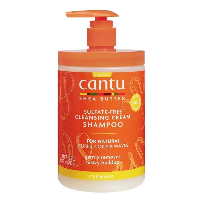 CANTU Shea Butter Sulfate Free Cleansing Cream Shampoo (25oz) Hair Care Products