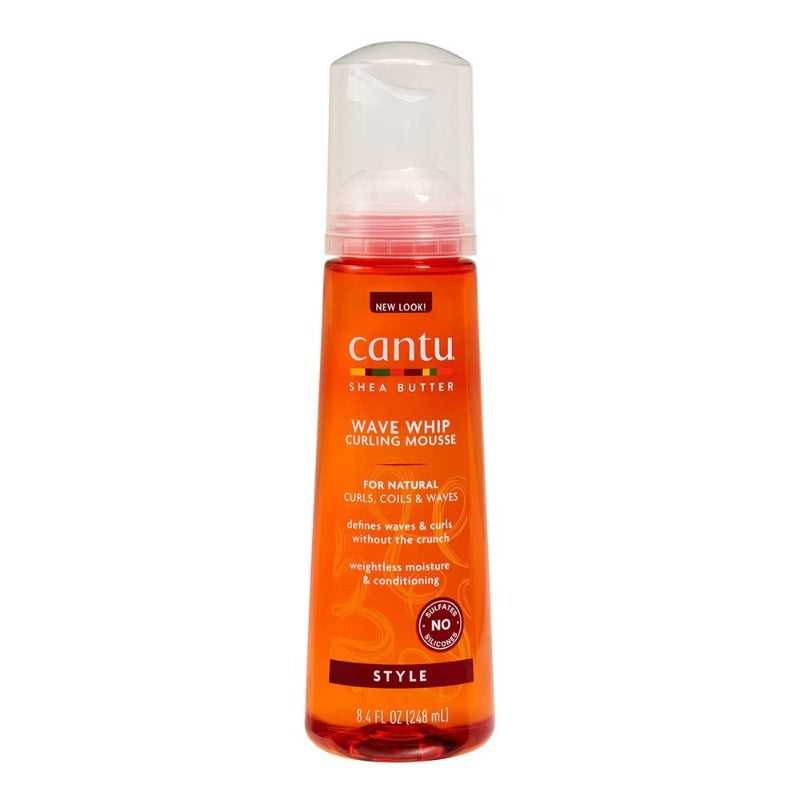 CANTU Shea Butter Wave Whip Curling Mousse (8.4oz) Clip-In Hair Extensions