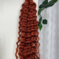 boho braids 100% real human hair bulk.