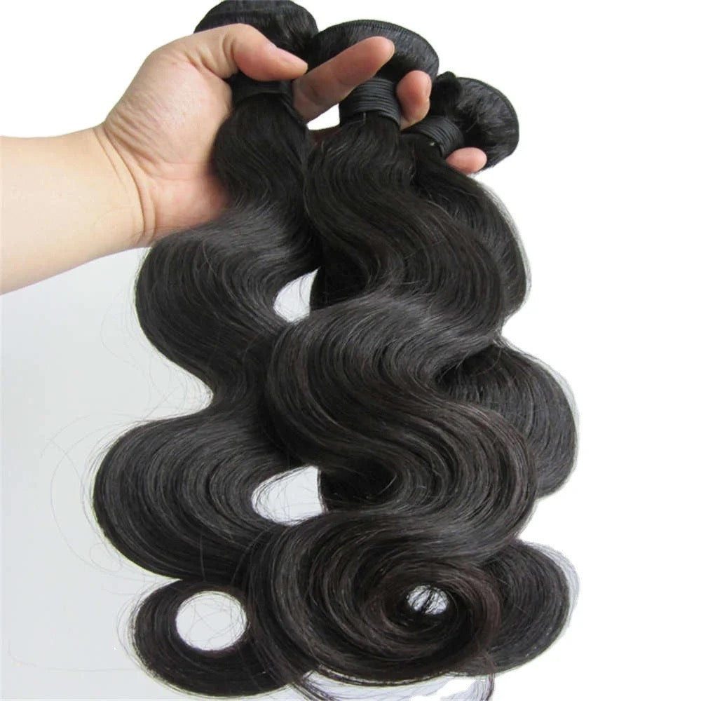 Unprocessed Body Wave Bundles 10A Grade 100% Human Virgin Hair