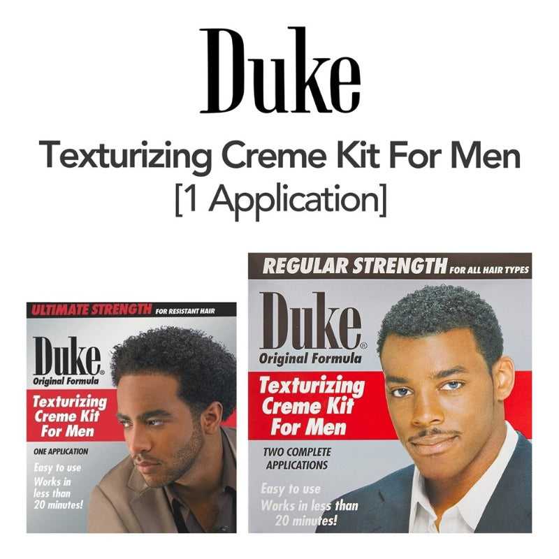 DUKE Texturizing Creme Kit For Men [1 Application] Hair Care Products