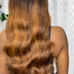 sunset  -real human hair glueless 5x5 closure lace wig