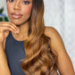 sunset  -real human hair glueless 5x5 closure lace wig