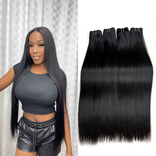 Straight Hair Bundles 10A Grade 100% Human Virgin Hair unprocessed