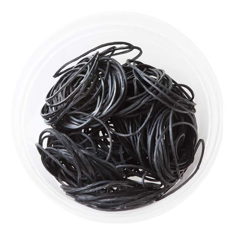 KIM & C 500pcs Large Rubber Bands (1.5inch) Hair Care Products