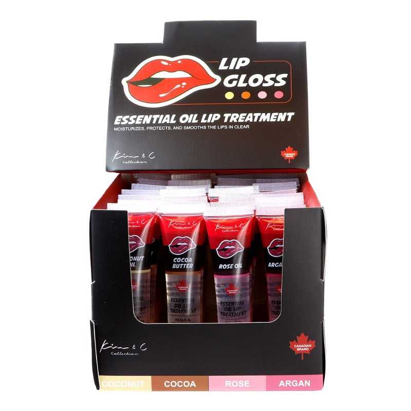 KIM & C Lip Gloss Essential Oil Lip Treatment Hair Care Products