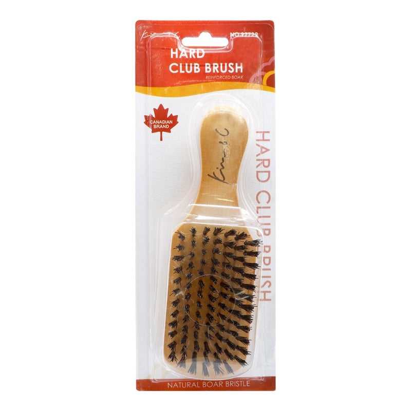 KIM & C Natural Boar Bristle Wooden Brush Hair Care Products