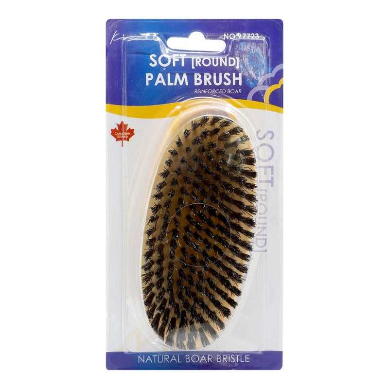 KIM & C Natural Boar Bristle Wooden Brush Hair Care Products