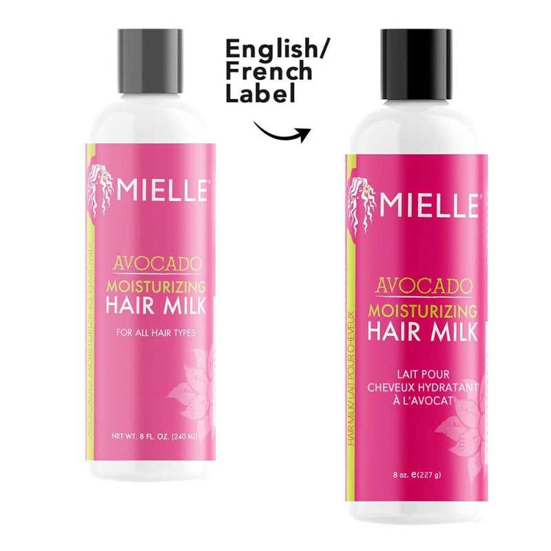 MIELLE Avocado Moisturizing Hair Milk (8oz) Hair Care Products