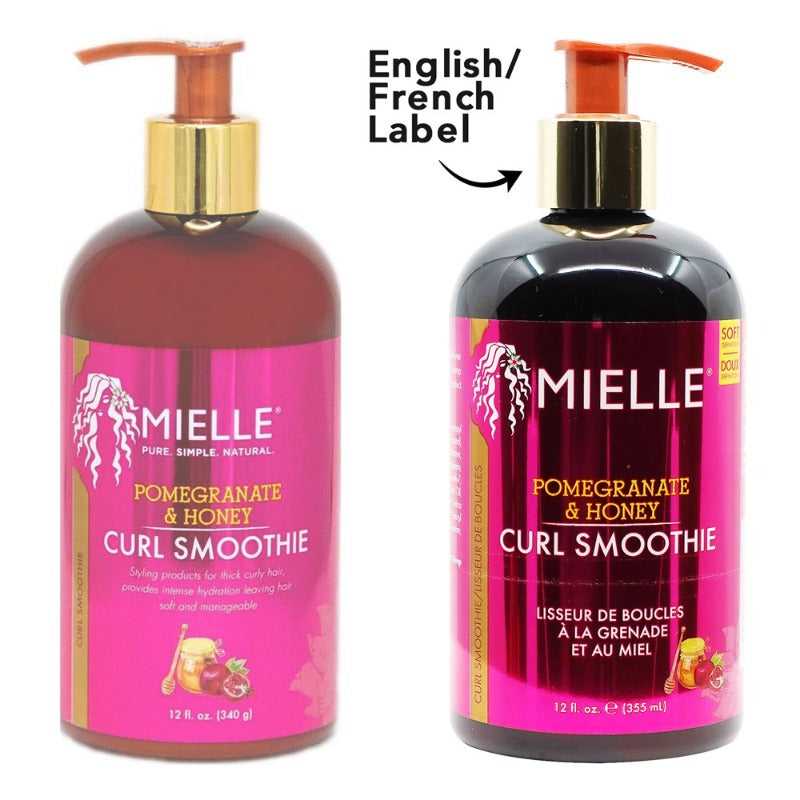 MIELLE Pomegranate & Honey Curl Smoothie (12oz) Hair Care Products