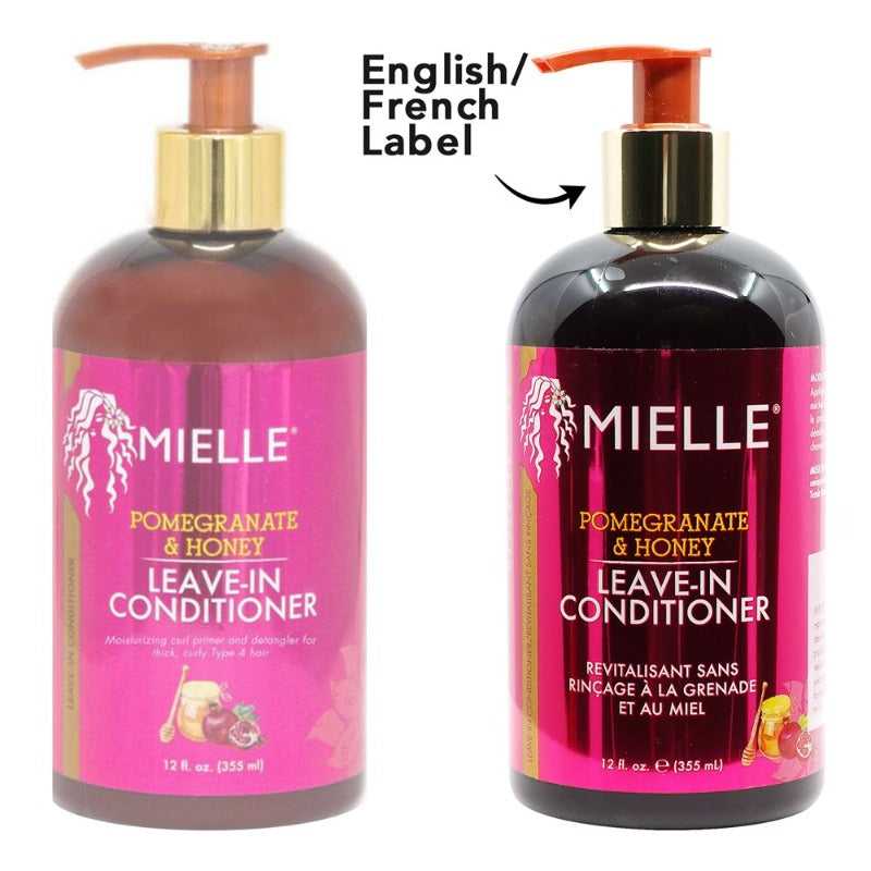 MIELLE Pomegranate & Honey Leave-In Conditioner (12oz) Hair Care Products