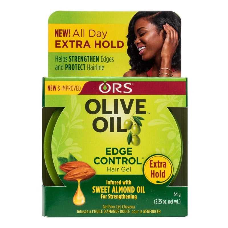 ORS Olive Oil Edge Control Hair Gel Extra Hold (2.25oz) Hair Care Products