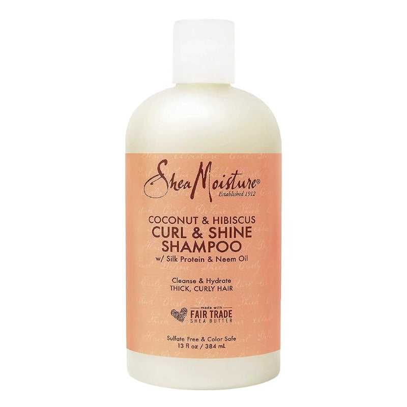 SHEA MOISTURE Coconut & Hibiscus Curl & Shine Shampoo (13oz) Hair Care Products