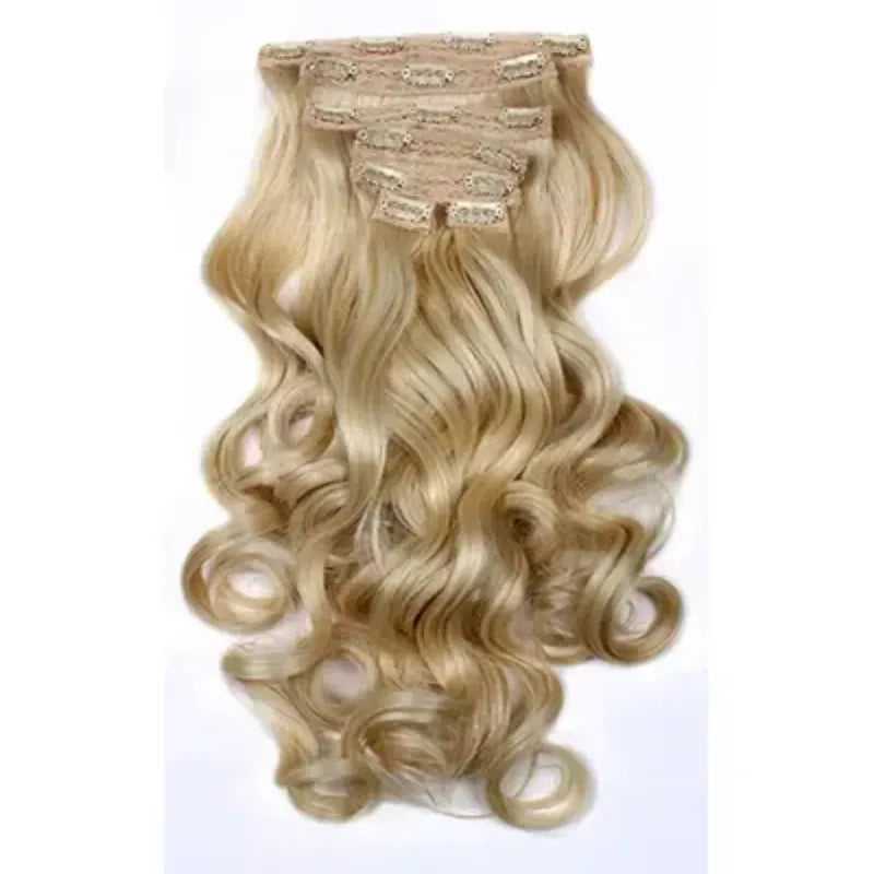 SYNTHETIC 7PCS CLIP IN BODY WAVE 