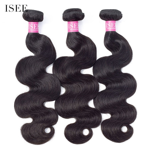 14A Grade 100% Human Virgin Hair unprocessed Body Wave 3/4 Bundles Deal