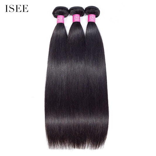 14A Grade 100% Human Virgin Hair Straight Hair 3 Bundles with Frontal Deal