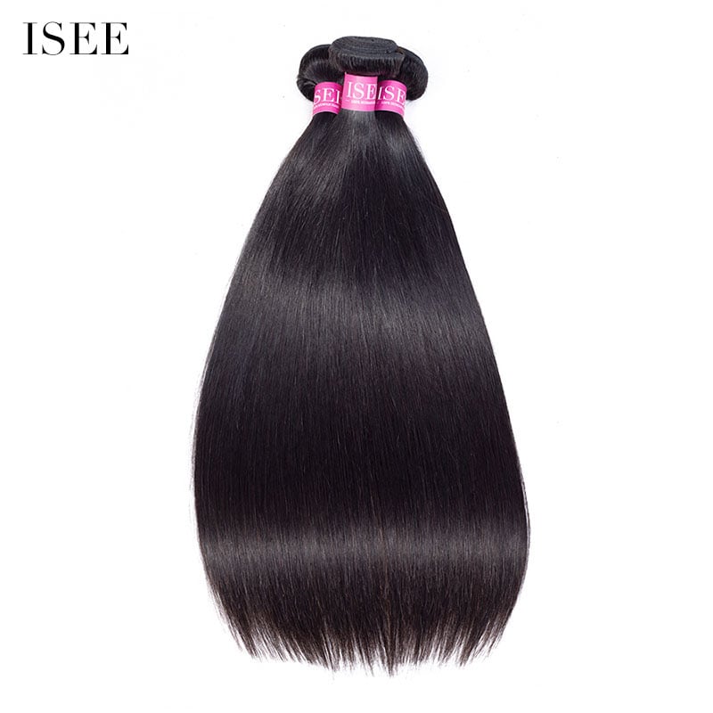 14A Grade 100% Human Virgin Hair Straight Hair 3 Bundles with Closure Deal