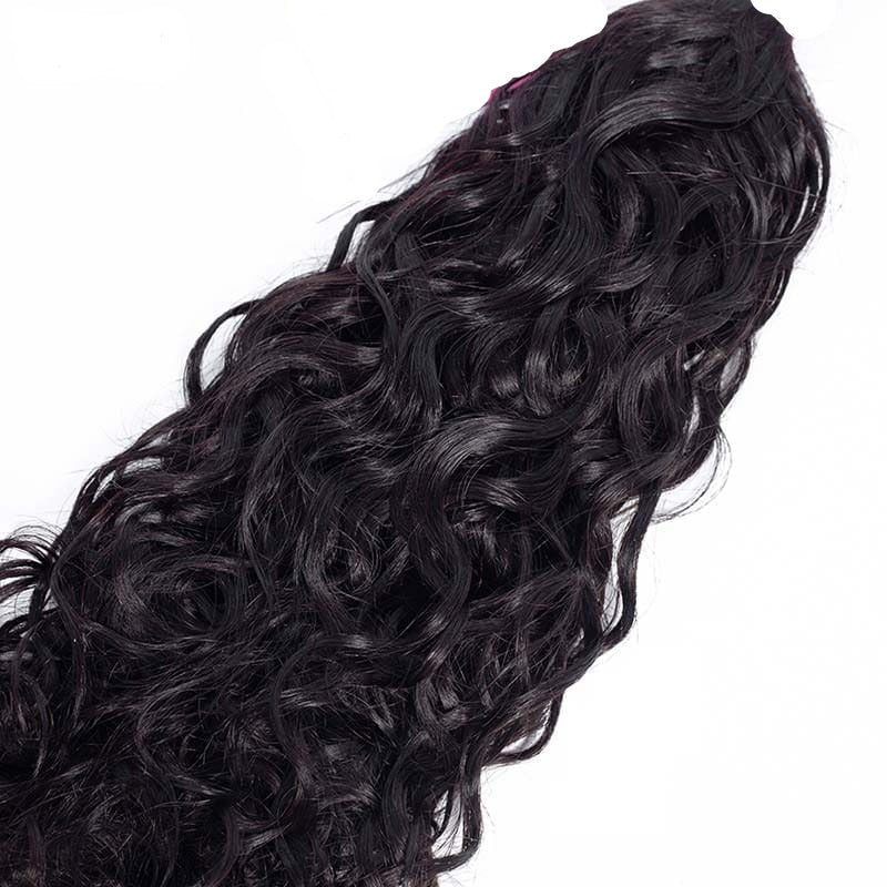 10A Grade 100% Human Virgin Hair Natural Wave Bundles with Closure Deal