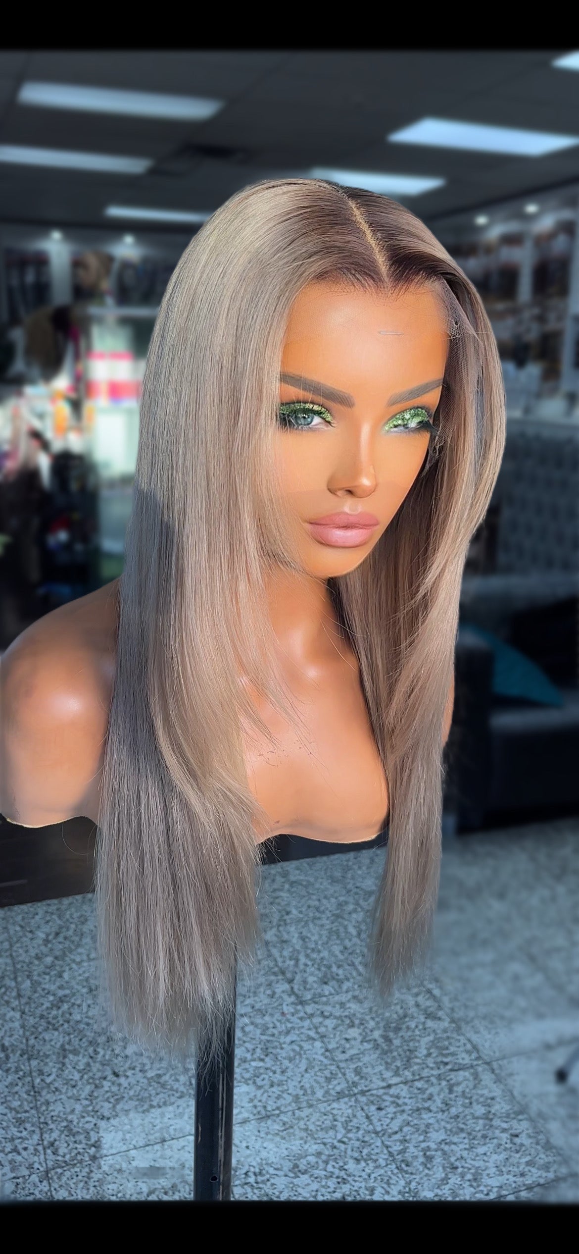 JADA lace wig Hair Extensions 22 100% Human Remy Hair 365g