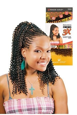 3X Sweet Curl Braid 10"/12"/14" #T1B/30