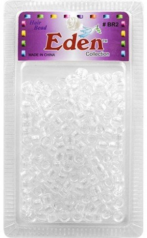 Eden SM Blister Round Bead-Clear#BR2-C-pk