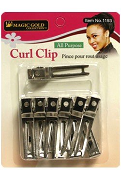 Magic Gold Curl Clip #1193-dz