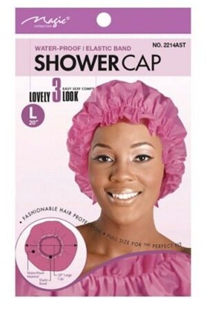 Magic Large Shower Cap #2214BLA -dz