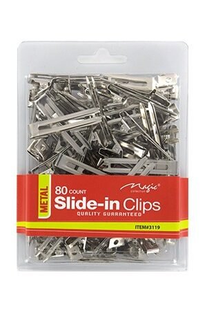 Magic Slide-In Clips 80ct #3119-ea