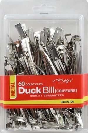 Magic Collection Clip Duck Bill Clip(60pc)#3126-pk