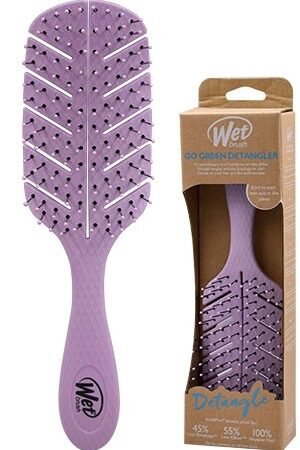 The Wet Brush Go Green Detangler-(Lavendor)#BIO830LAVE - pc