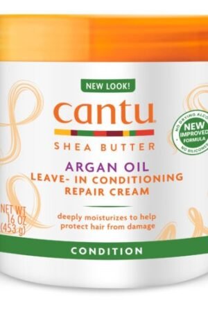 Cantu Argan Oil Leave In Conditioning Repair Cream (16oz)