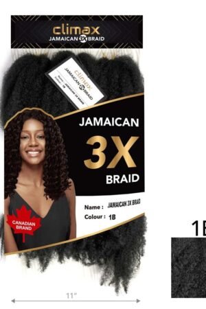 CLIMAX 3X Jamaican Braid - 1B