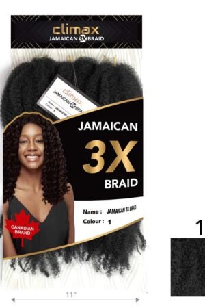 CLIMAX 3X Jamaican Braid - 1