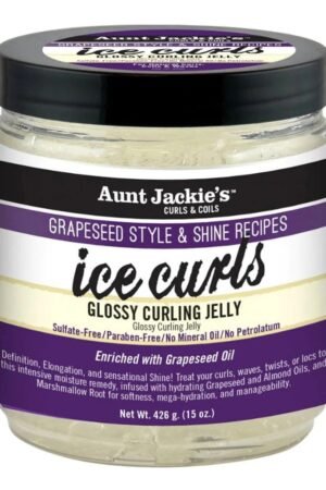 AUNT JACKIE'S Grapeseed Ice Curls Glossy Curling Jelly (15oz)